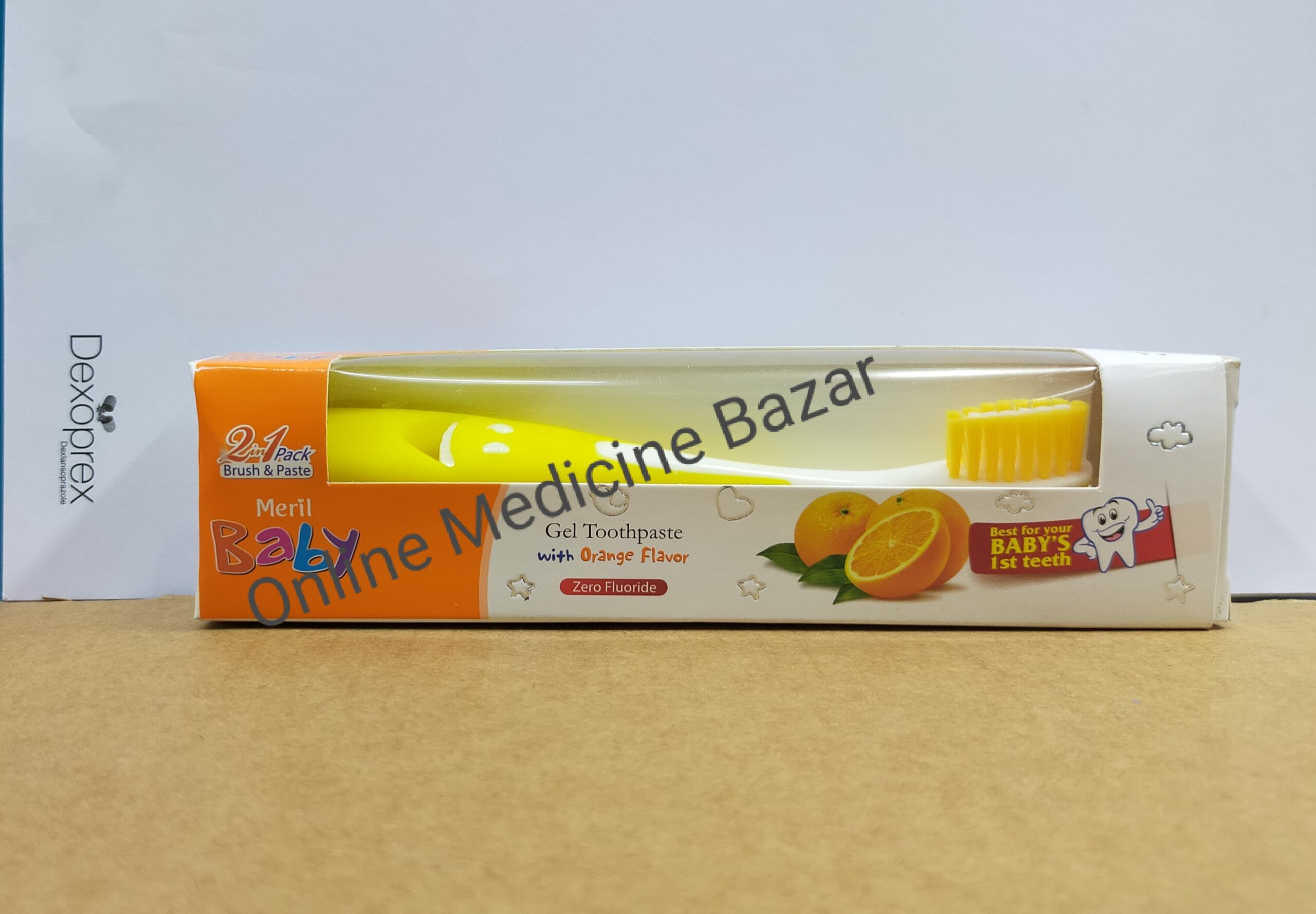 Meril Baby Toothpaste & Brash