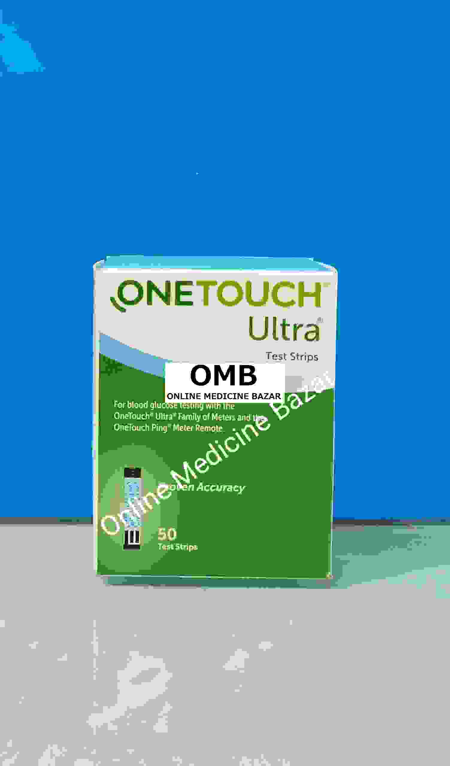 One Touch Ultra Glucose Test Strips-25?s Pot (Orginal)