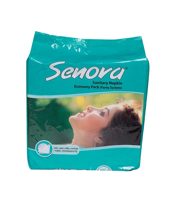 Senora Sanitary Napkin (Panty System)-16's Pack