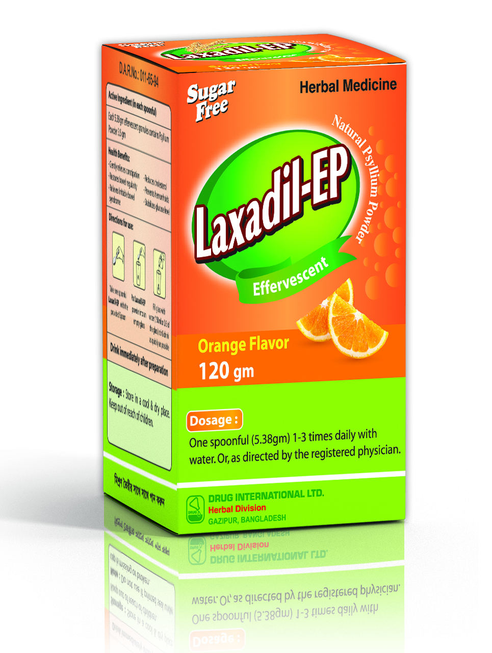 Laxadil Powder-120 gm container