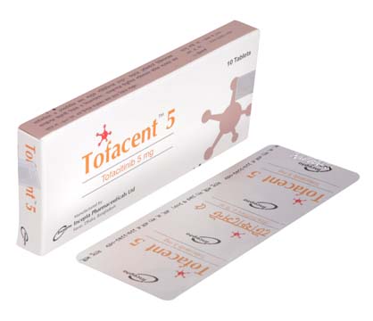 Tofacent 5 mg Tablet-10's Strip