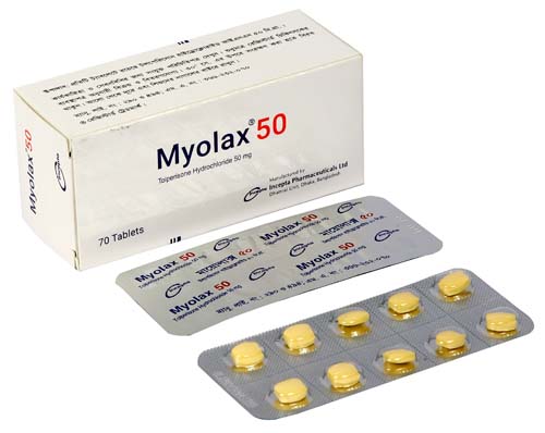 Myolax 50 mg Tablet-10's Strip