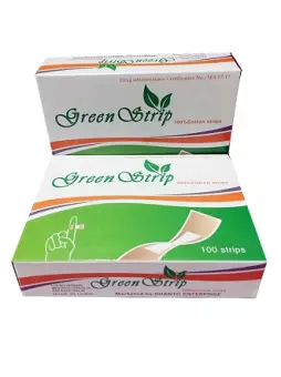 Green strip One Time Bandage-100 strips