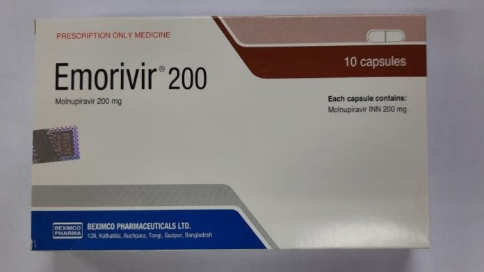 Emorivir 200 mg Capsule-10's Pack