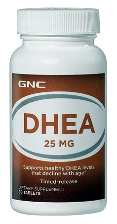 GNC DHEA 25 mg Tablet-90's pot