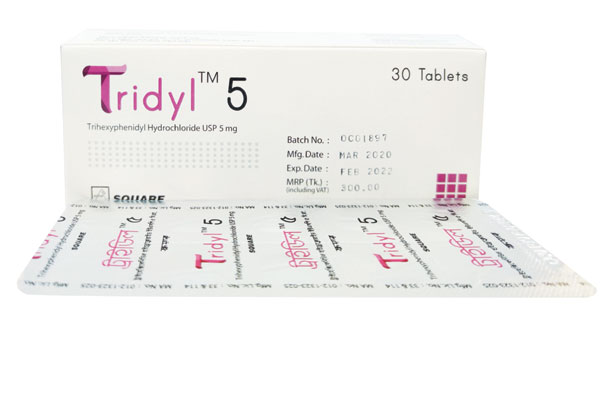 Tridyl 5 mg Tablet-30's Pack