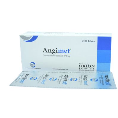 Angimet 20 mg Tablet-10's Strip