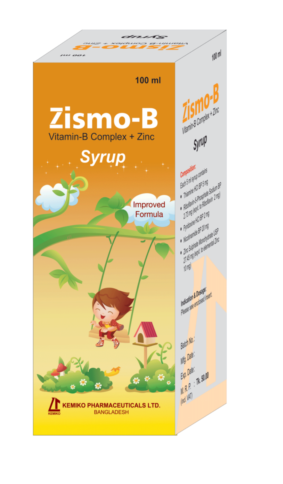 Zismo-B Syrup-100 ml