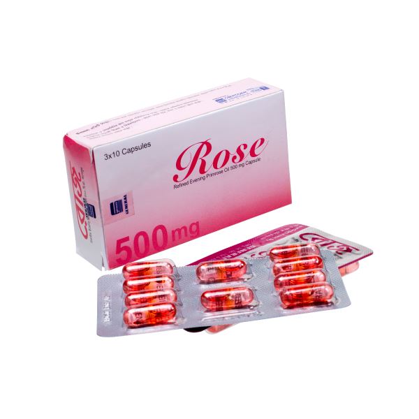 Rose 500 mg Capsule-10's Strip