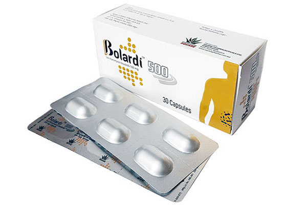 Bolardi 500 mg Capsule-30?s Pack