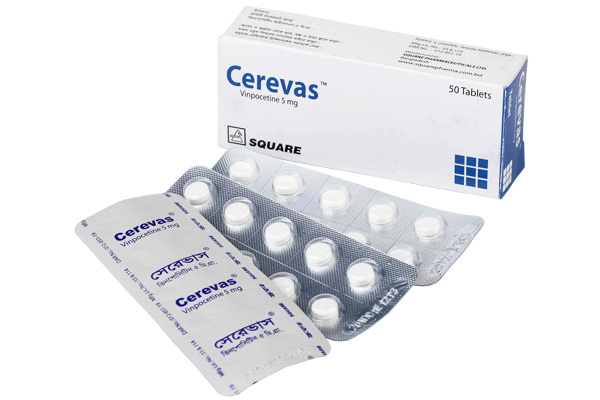 Cerevas 5 mg Tablet-10's Strip