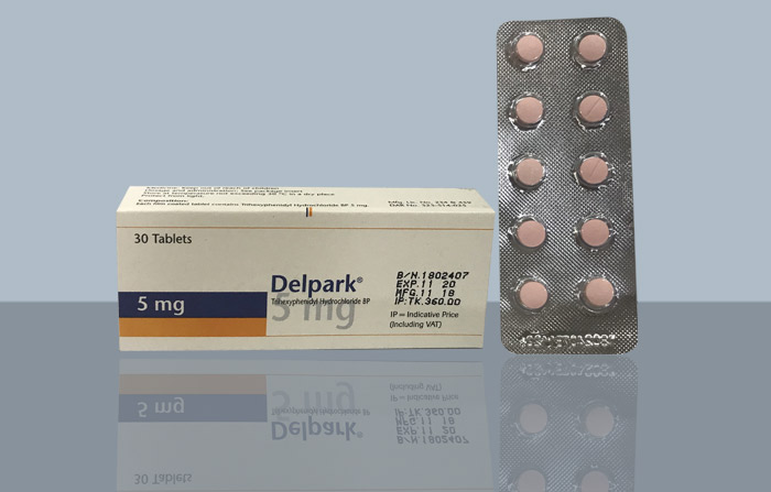 Delpark 5 mg Tablet-10's Strip