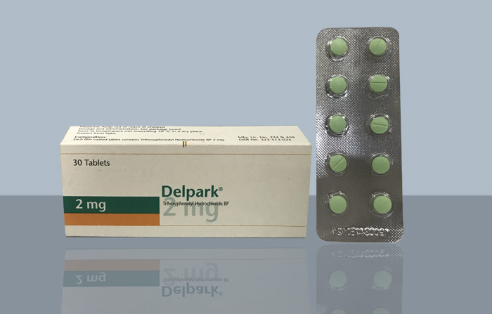 Delpark 2 mg Tablet-10's Strip