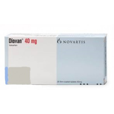 Diovan 40 mg Tablet-28's Pack