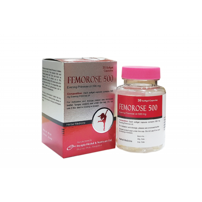 Femorose 500 mg Capsule-30's Pot