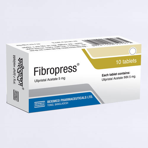 Fibropress 5 mg Tablet-10's Pack