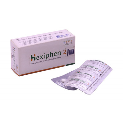 Hexiphen 2 mg Tablet-10's Strip