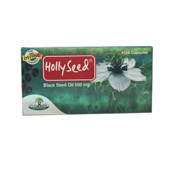 HollySeed 500 mg Capsule-10's Strip