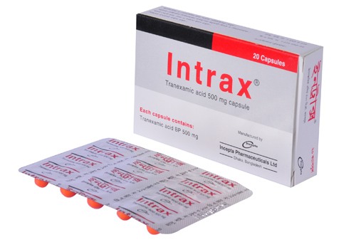 Intrax 500 mg Capsule-10's Strip