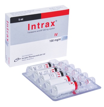 Intrax 500 mg/5 ml IM/IV Injection-5's Pack