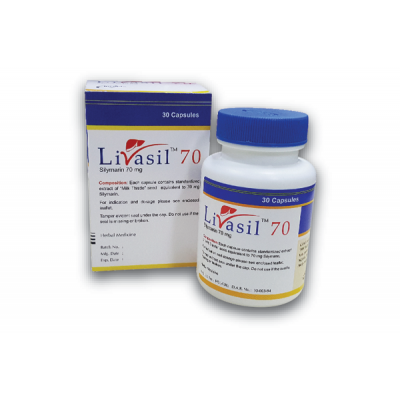 Livasil 70 mg Capsule-30's Pack