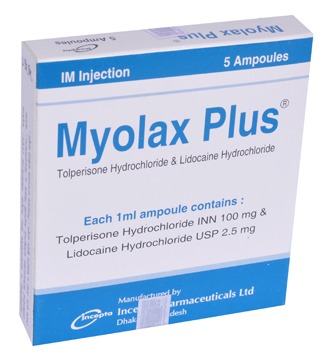 Myolax Plus IM Injection-5's Pack