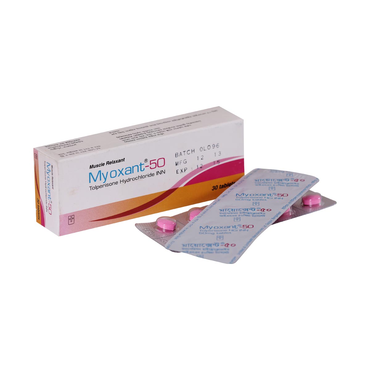 Myoxant 50 mg Tablet-30's Pack