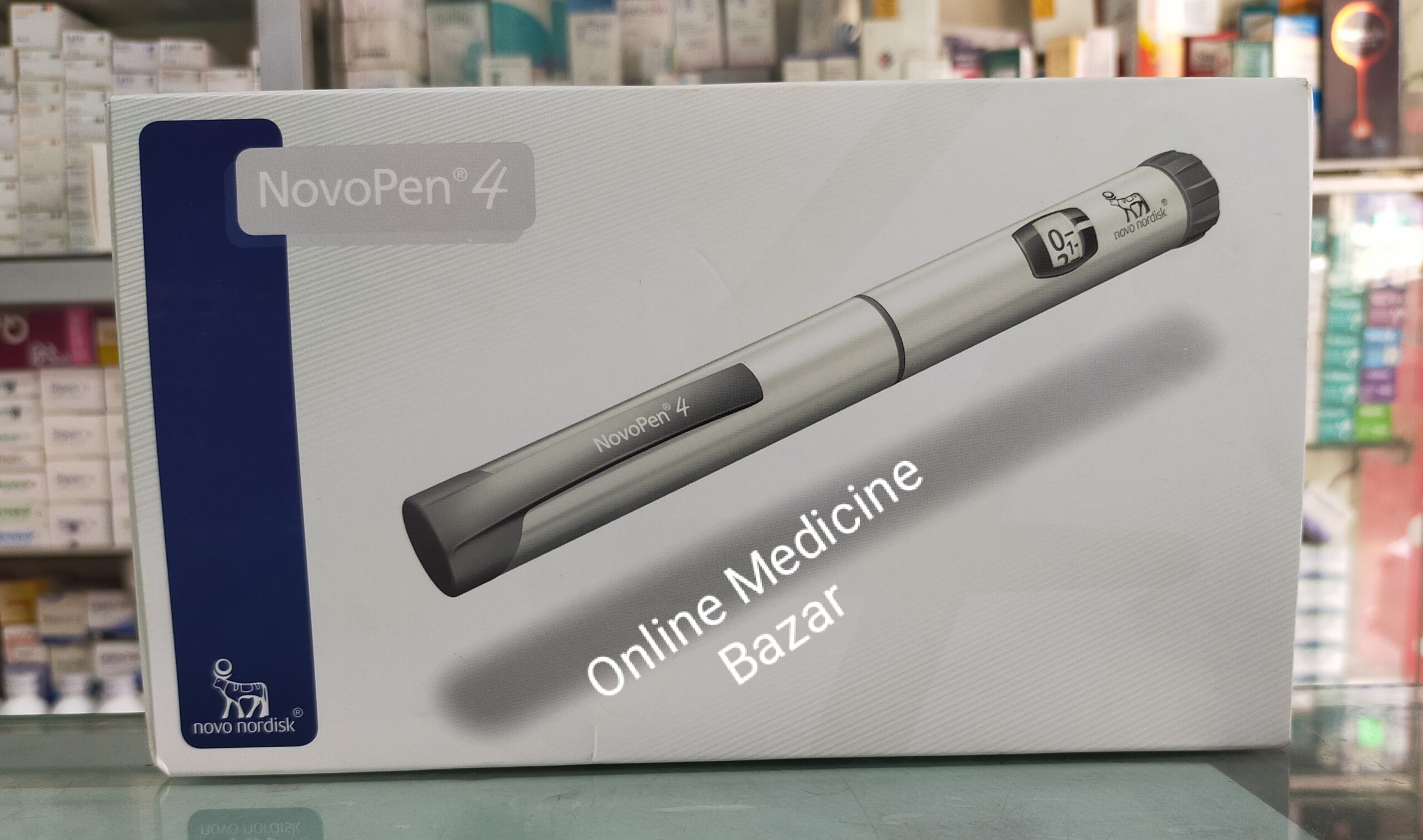 Novopen 4 Silver Reusable Insulin Pen Pack