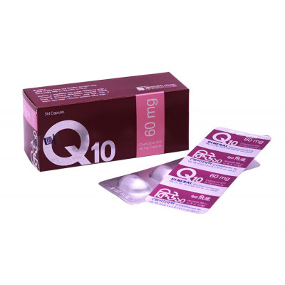 Q10 60 mg Capsule-4's Strip