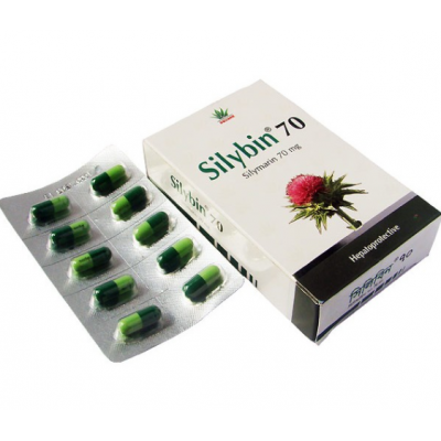 Silybin 70 mg Capsule-30's Pack