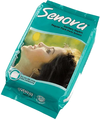 Senora Sanitary Napkin (Panty System)-10's Pack