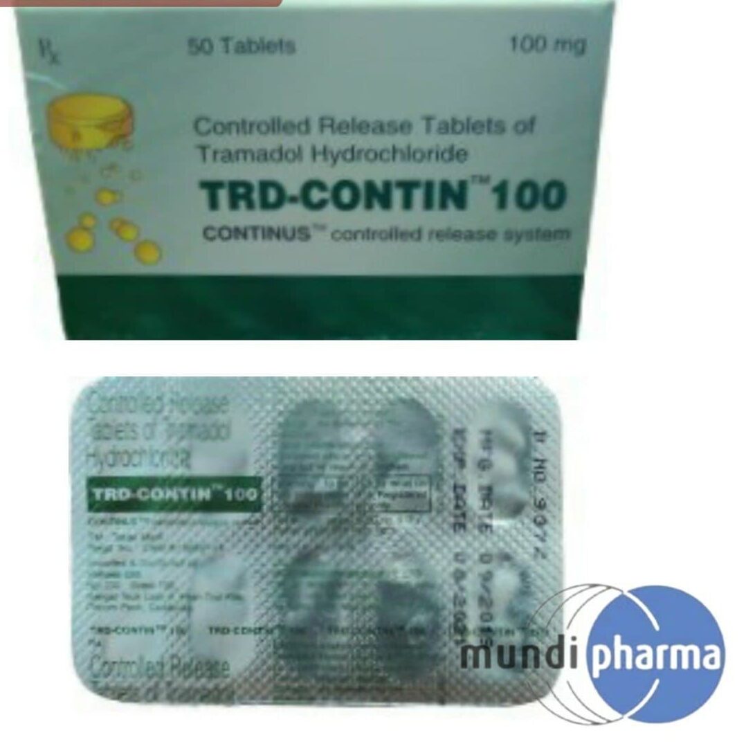 TRD-Contin 100 mg Tablet-10's Strip