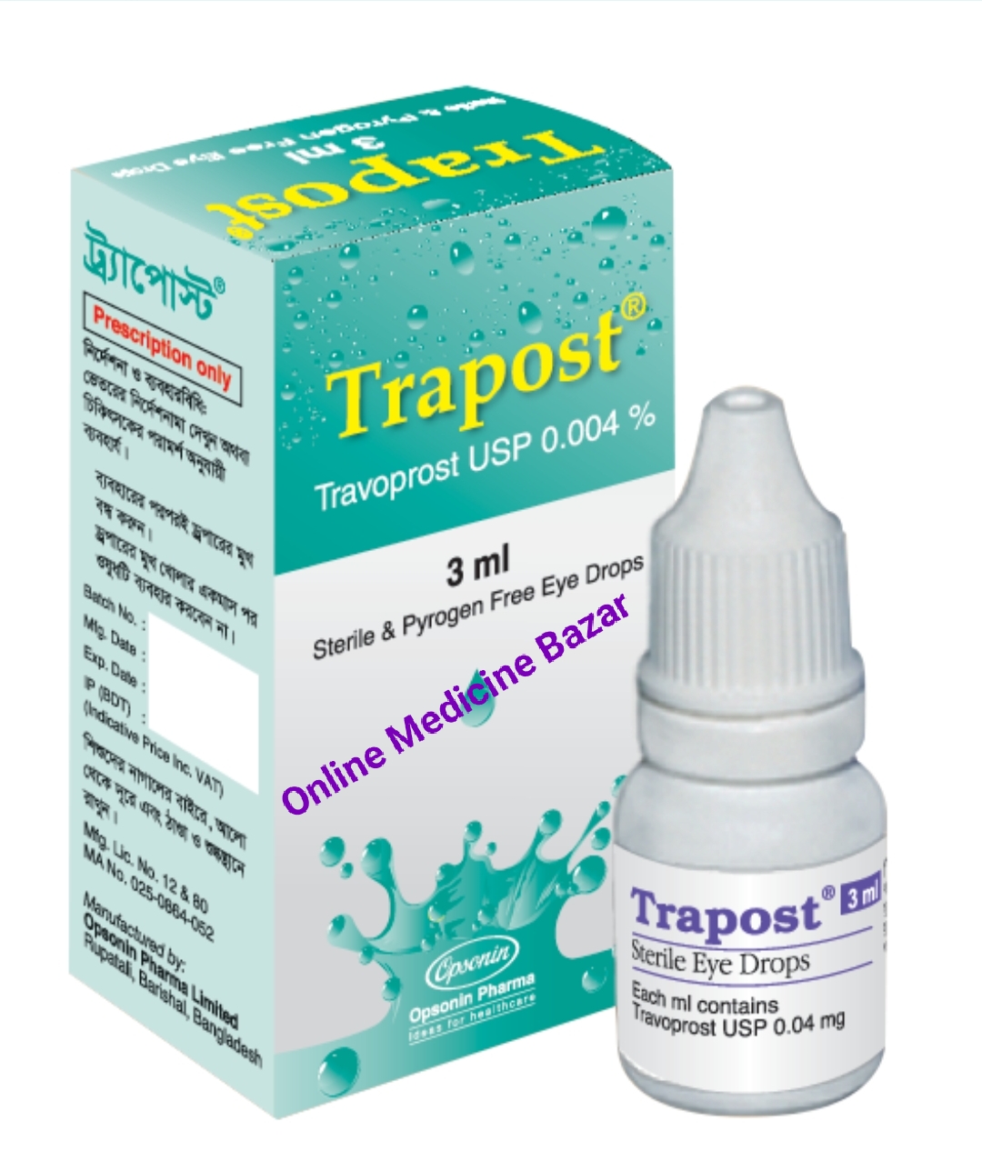 Trapost Eye Drops-3 ml