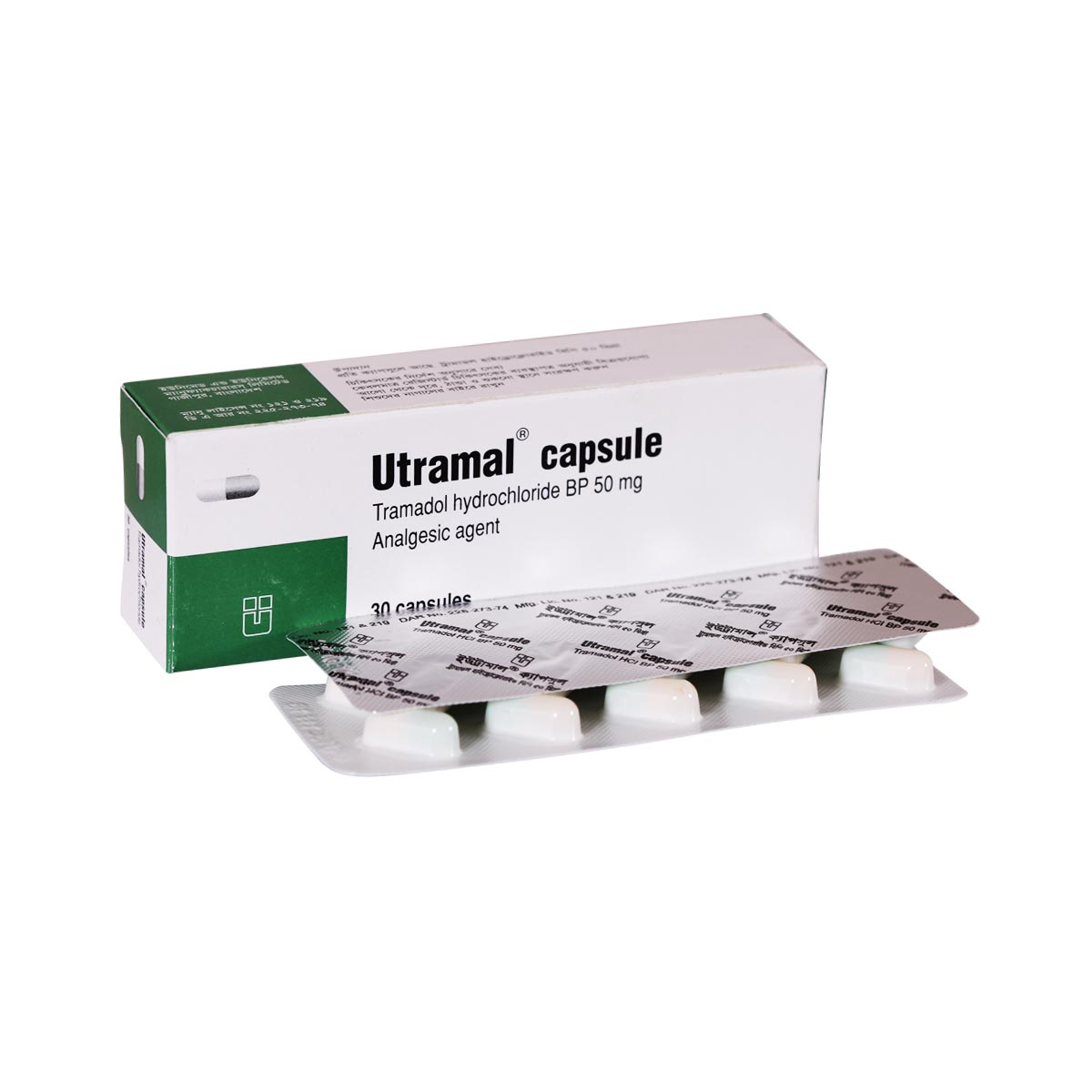 Utramal 50 mg Capsule-10's Strip