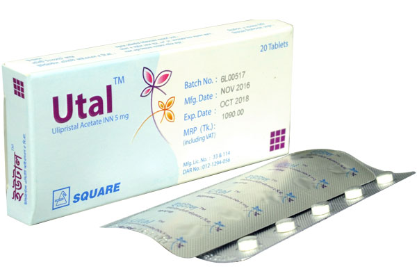 Utal 5 mg Tablet-10's Strip