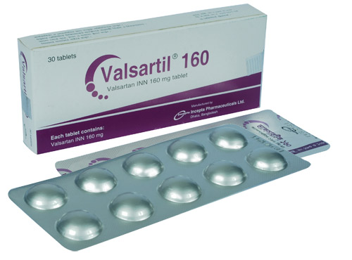 Valsartil 160 mg Tablet-30's Pack