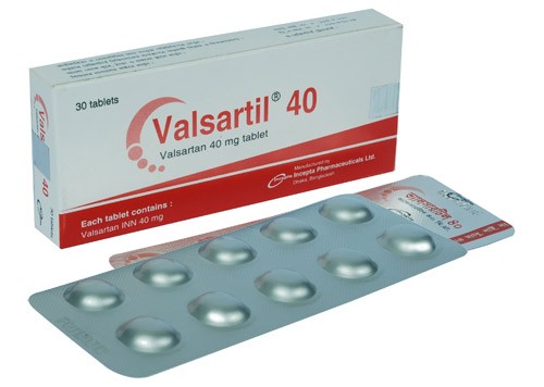 Valsartil 40 mg Tablet-30's Pack