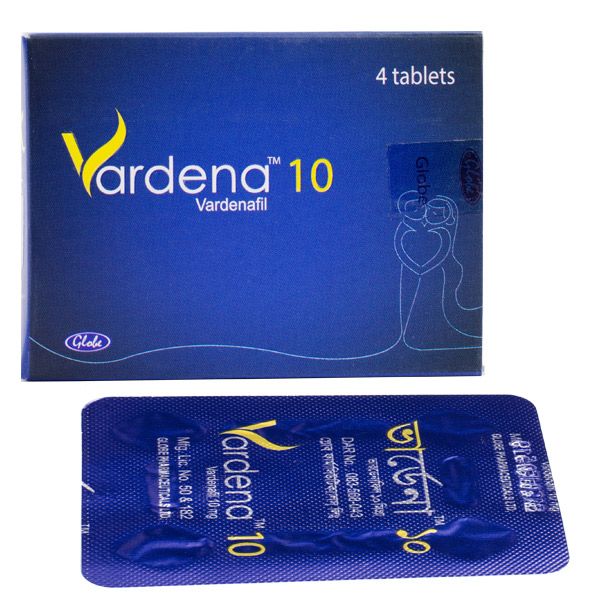 Vardena 10 mg Tablet-4's Pack