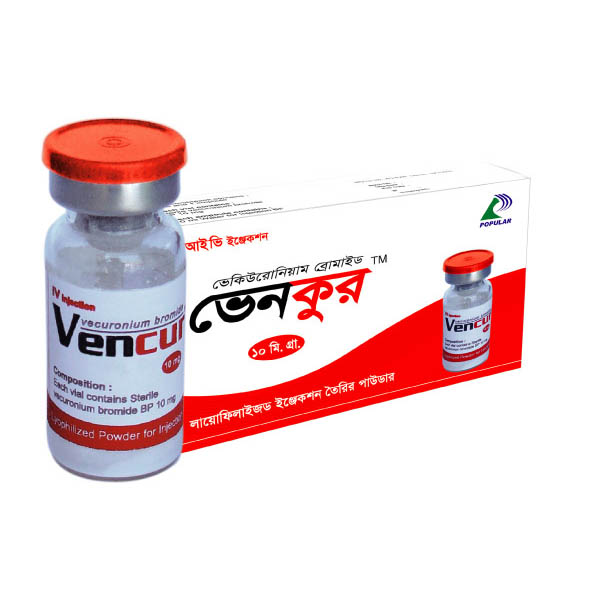 Vencur 10 mg/vial IV Injection