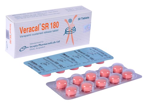 Veracal SR 180 mg Tablet-10's Strip