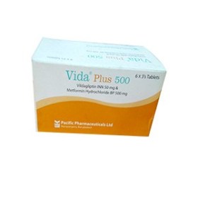 Vida Plus 50/500 mg Tablet-18's Pack