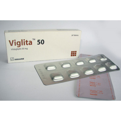 Viglita 50 mg Tablet-10's Strip