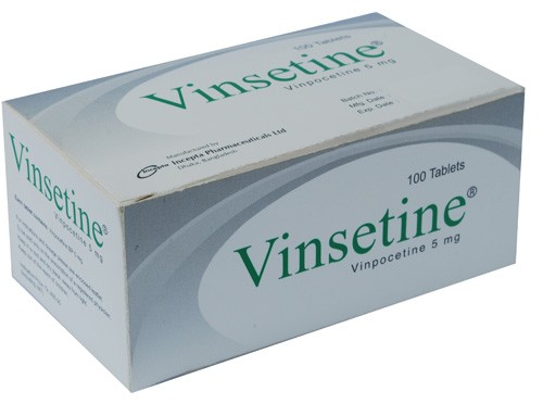 Vinsetine 5 mg Tablet-100's Pack