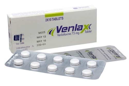 Venlax 75 mg Tablet-10's Strip