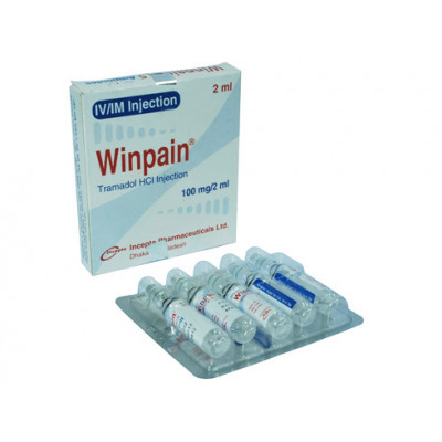 Winpain 100 mg/2 ml IM/IV Injection-5's Pack