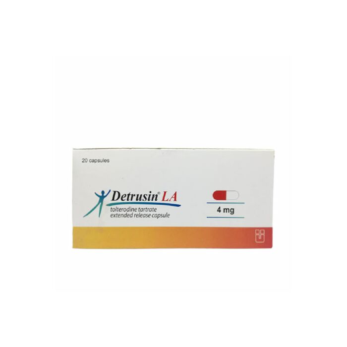 Detrusin LA 4 mg Capsule-10's Strip