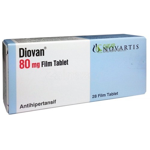 Diovan 80 mg Tablet-14's Strip