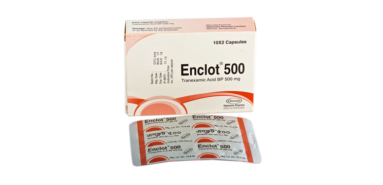 Enclot 500 mg Capsule-20's Pack