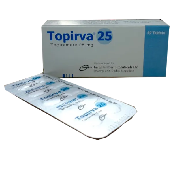 Topirva 25 mg Tablet-10?s Strip