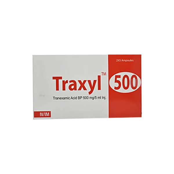 Traxyl 500 mg/5 ml IM/IV Injection-5 Pis